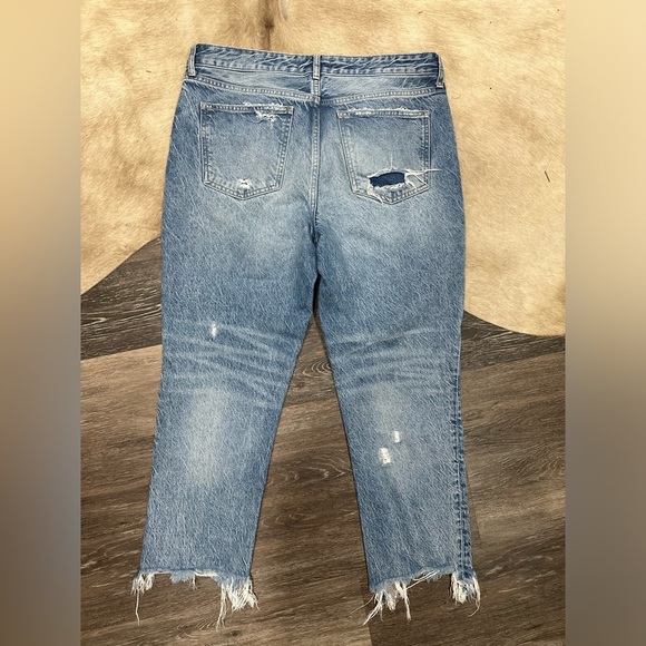 Free People x We The Free Good Times Relaxed Jean Women's Size 31 Straight Raw - Picture 7 of 9